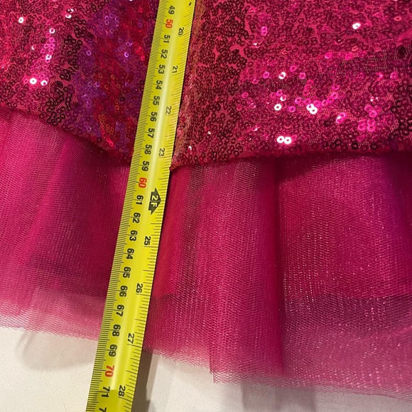 Barbie pink sequin party / graduation dress - Picture 8 of 8